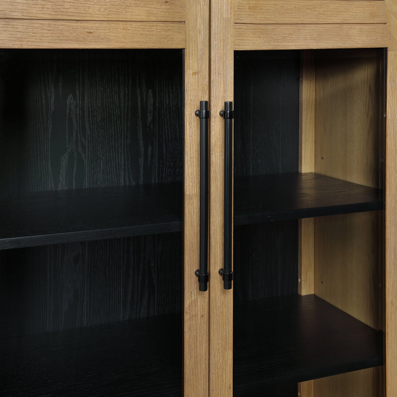 Steve Silver Magnolia Black Curio