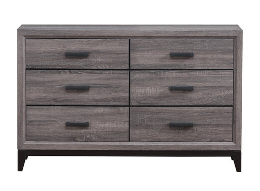 Global Furniture Kate Foil Grey Drawer Dresser