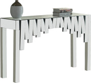 Meridian Furniture Kylie Mirrored Console Table