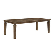 Home Elegance Quinn Brown Dining Table