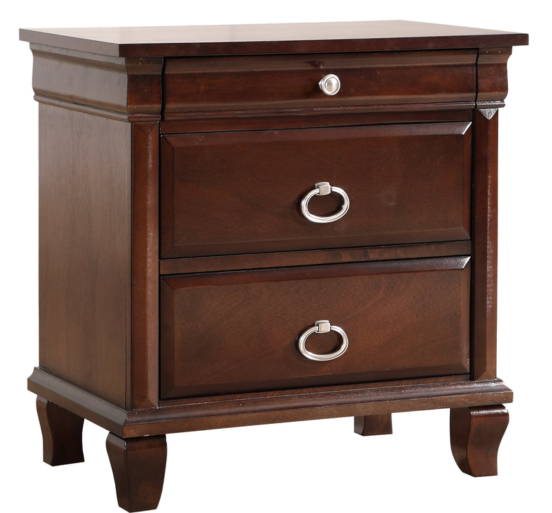 Glory Furniture Triton Cappuccino Nightstand