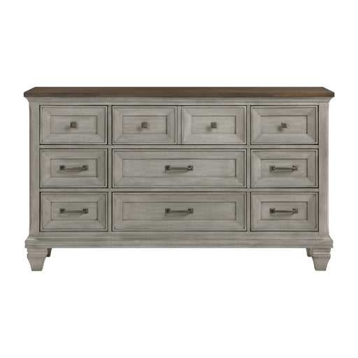 Home Elegance Renton Brown Gray Dresser