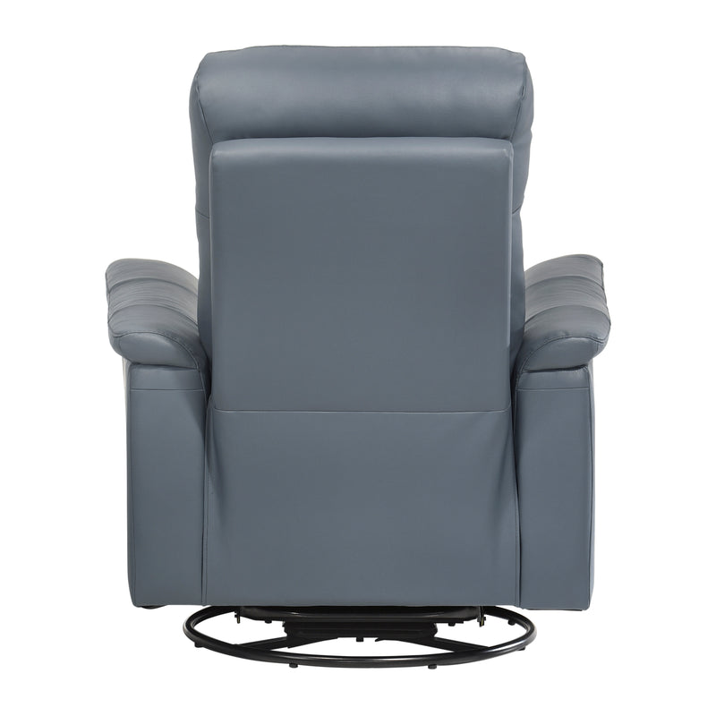 Home Elegance Bristow Green Swivel Glider Reclining Chair