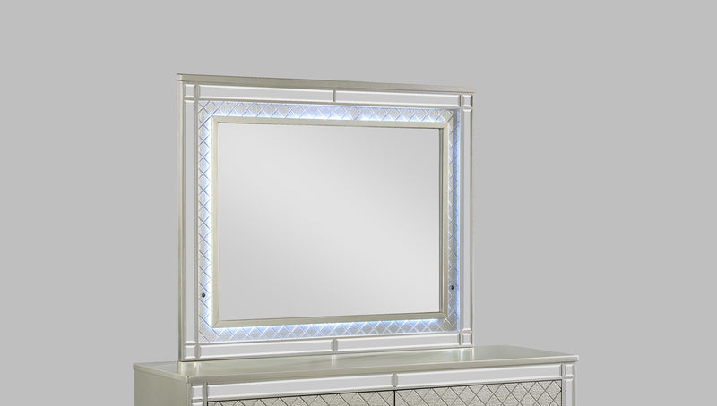 Crown Mark Cristian Champagne Dresser Top