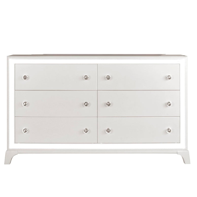 Steve Silver Cassie Off White Dresser