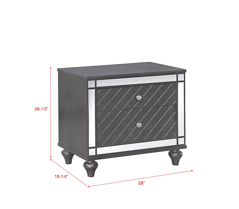 Crown Mark Refino Night Stand
