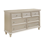 Home Elegance Celandine Silver Dresser and Mirror