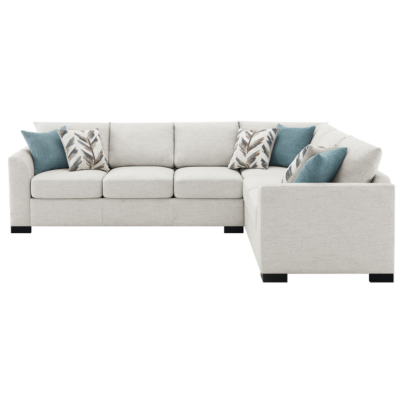 Coaster Furniture Ashford Greige Beige Sleeper Sectional