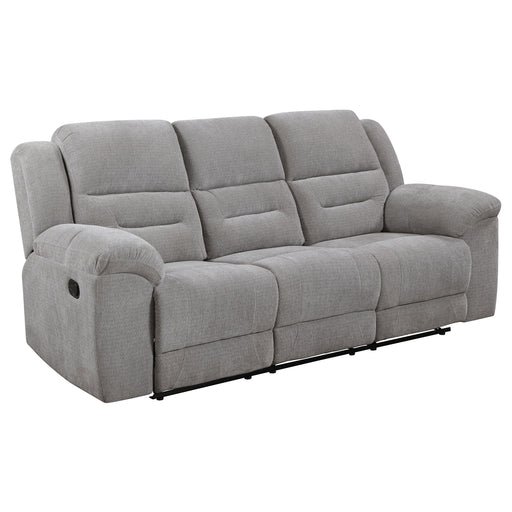 Coaster Furniture Gilson Grey Reclining 2pc Living Room Set
