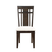 Home Elegance Makah Brown Beige 5pc Dining Room Set
