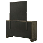 Coaster Furniture Gran Park Dark Cocoa Brown Dresser and Mirror