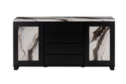 Global Furniture D12 Black Buffet