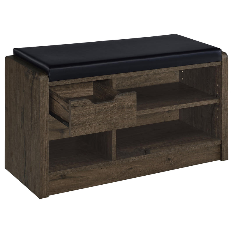 Coaster Furniture Arrington Black Storage Bench