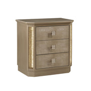 Galaxy Home Medusa Gold Nightstand