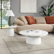 Acme Furniture Zaid White 3pc Coffee Table Set