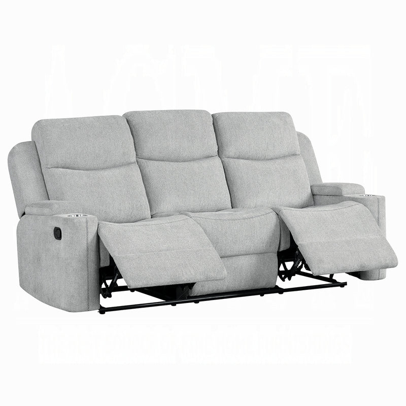 Acme Furniture Galya Light Gray Motion 2pc Living Room Set