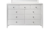 Crown Mark Evan White Dresser