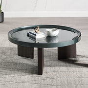 Acme Furniture Lakita Blackish Green Smoked Oak Coffee Table