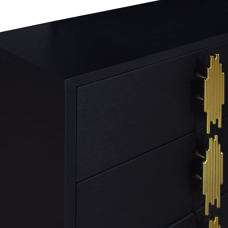 New Classic Furniture Empire Black Dresser
