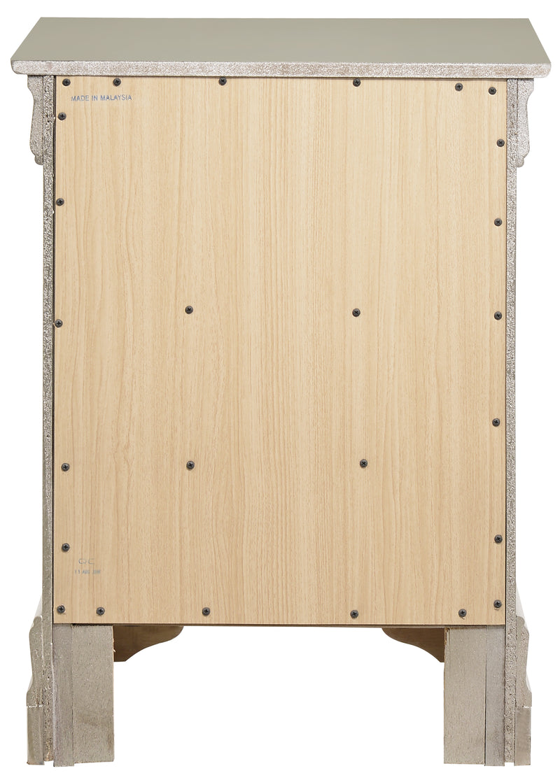 Glory Furniture Louis Phillipe Beige Drawers Nightstand