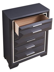 Glory Furniture Liverpool Black Chest
