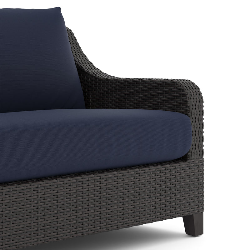 New Classic Furniture Skye Gray 4pc Outdoor Seating Set