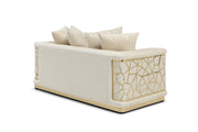 Glory Furniture Talia Ivory Loveseat