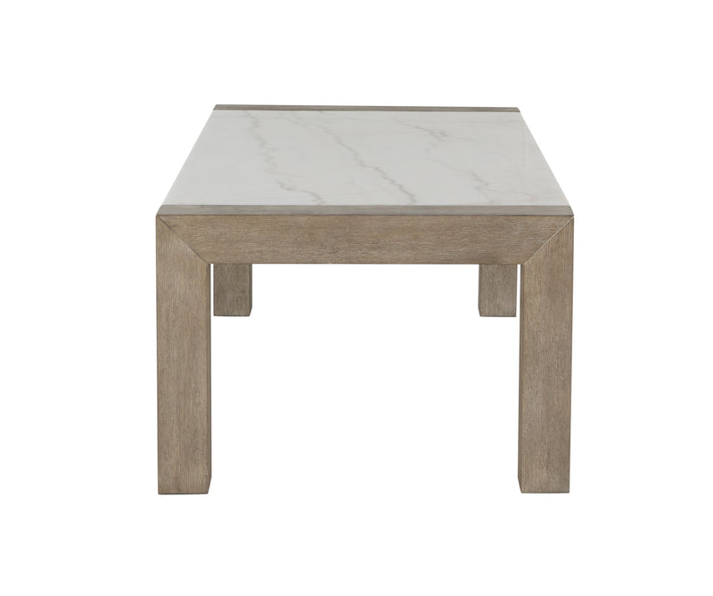 Global Furniture T1321 Natural White Coffee Table