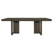 Coaster Furniture Kelly Dark Grey Rectangular Dining Table