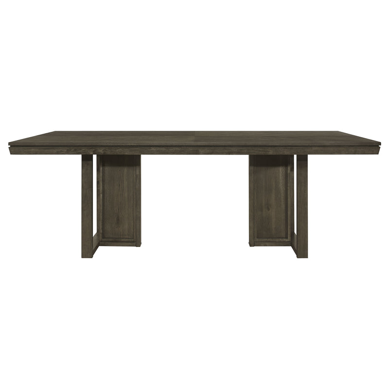 Coaster Furniture Kelly Dark Grey Rectangular Dining Table
