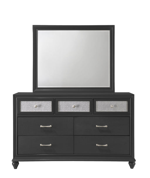 Crown Mark Lila Black Dresser