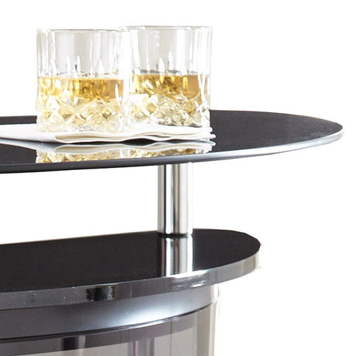 Steve Silver Ariana Black Bar Table Server