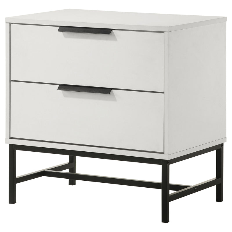 Coaster Furniture Sonora White Nightstand