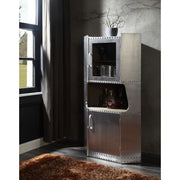 Acme Furniture Brancaster Aluminum Corner Cabinet