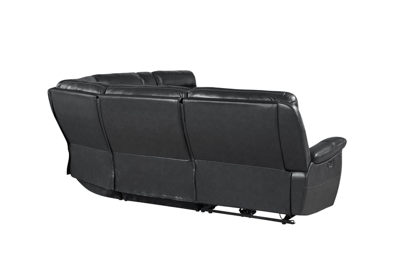 Global Furniture U8522 White Sectional