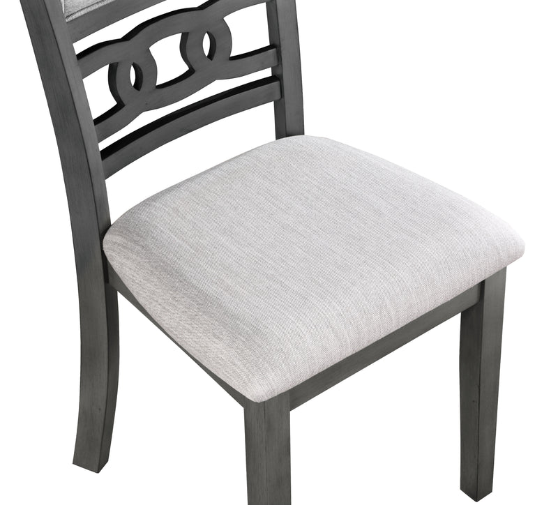 2 New Classic Furniture Gia Cherry Dining Chairs