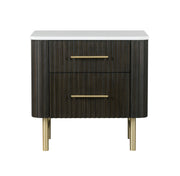 Acme Furniture Clayten White Espresso Nightstand