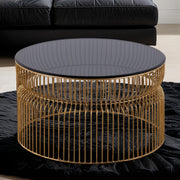 Galaxy Home 901 Gold Coffee Table