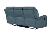 Global Furniture U6024 Dark Grey Reclining Sofa