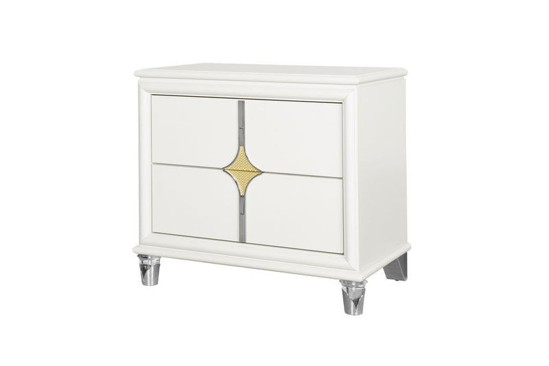 Global Furniture Orion Gold Nightstand