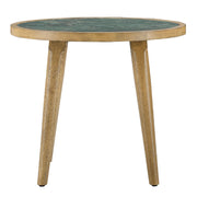 Steve Silver Novato Green Light Chestnut End Table