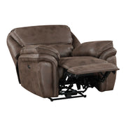 Home Elegance Proctor Brown Power Reclining Chair