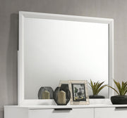 Coaster Furniture Sonora White Mirror