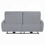 Acme Furniture Jeromie Gray Power Motion Sofa with USB Port