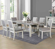 Steve Silver Canova Antique White Dining Table