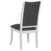 2 Coaster Furniture Judd Pearl White Dining Side Chairs