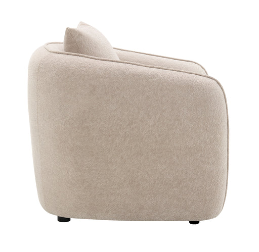 Acme Furniture Keith Beige Chair with Pillow
