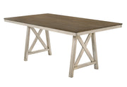 New Classic Furniture Somerset Vintage White Dining Table