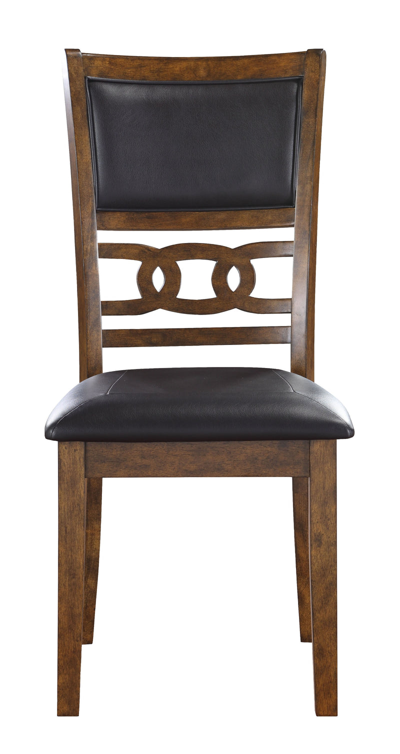 2 New Classic Furniture Gia Brown Dining Chairs