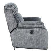 New Classic Furniture Tango Gray Glider Power Footrest Recliner